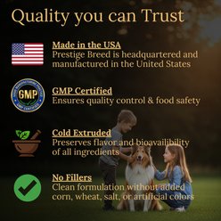 Prestige Breed Collie Multivitamins Digestive Health Bacon Flavored Supplement for Dogs, 90 count slide 2 of 6