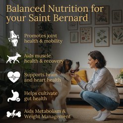 Prestige Breed Saint Bernard Multivitamins Digestive Health Bacon Flavored Supplement for Dogs, 90 count slide 2 of 6