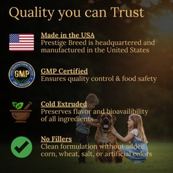 Prestige Breed Mastiff Multivitamins Digestive Health Bacon Flavored Supplement for Dogs, 90 count slide 2 of 6