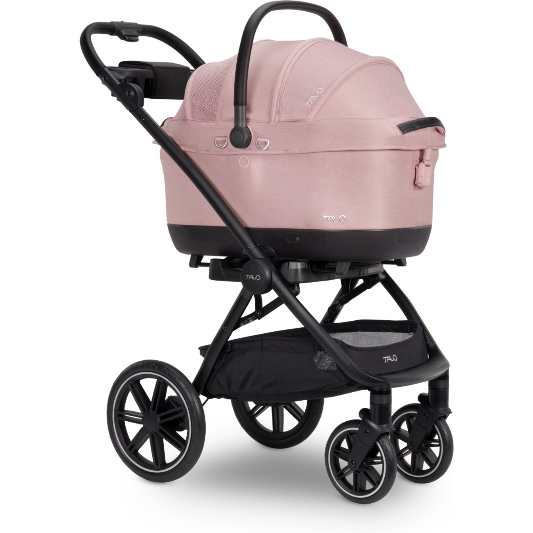 Tavo Pets Maeve iso6X Wind Dog & Cat Car Seat & Roscoe Trek Stroller, Sakura