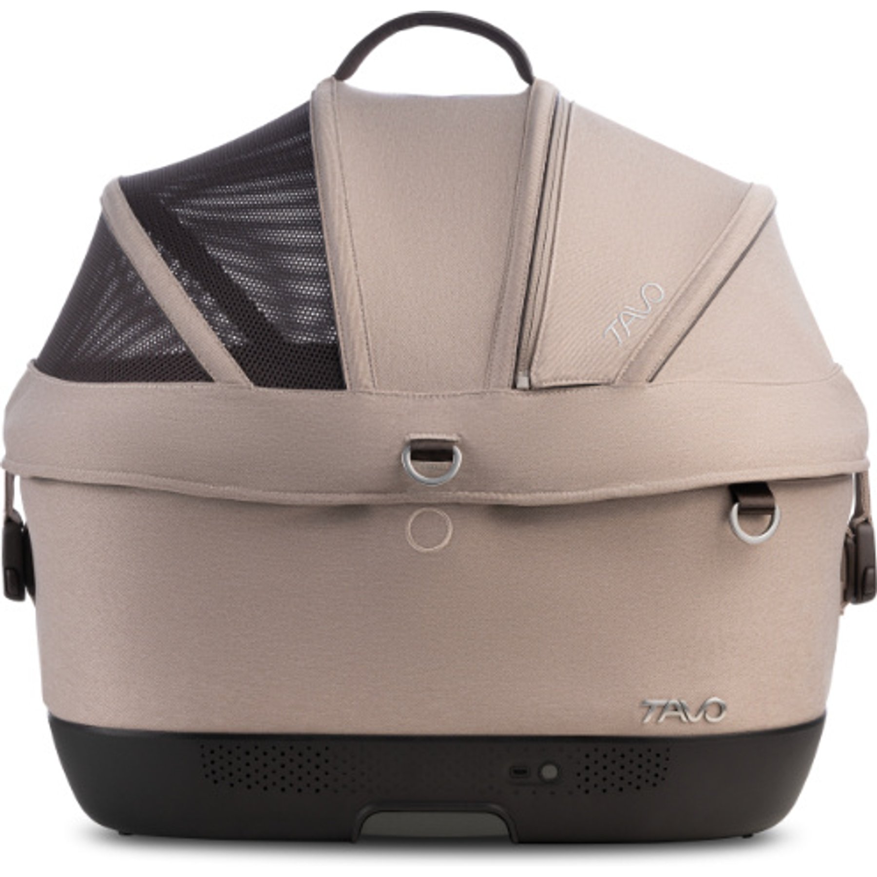 Tavo Pets Maeve iso5X Wind Dog & Cat Car Seat, Fawn