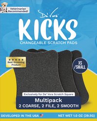 De' Vora Scratch Square Replacement Scratch Pads, Small