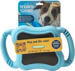 De' Vora Scratch Square Dog Grooming Toy, Medium