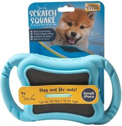 De' Vora Scratch Square Dog Grooming Toy, Small