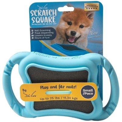 De' Vora De' Vora Scratch Square Dog Grooming Toy, Small