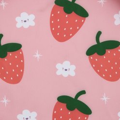 CuteBone Strawberry Machine Washable Dog Summer Dress, Pink/Red, Large slide 2 of 8