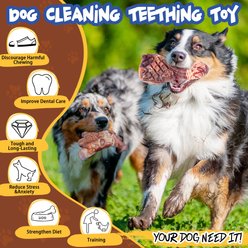 FUUFOME Pork Chop & Steak Chew Dog Toys, 2 count slide 2 of 7