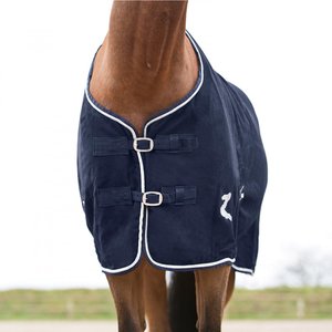 Horze Millau Wool Horse Blanket, Dark Blue, 81-in