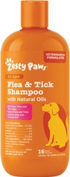 Zesty Paws Flea & Tick Veterinary Formulated Soothing Deodorizing Shampoo for Dogs, 16-fl oz bottle