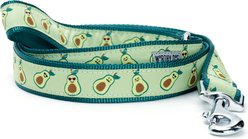 The Worthy Dog Avocados Dog Leash, Green, Large: 5-ft long, 1-in wide slide 1 of 2