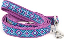 The Worthy Dog Graphic Diamond Dog Leash, Purple, Large: 5-ft long, 1-in wide