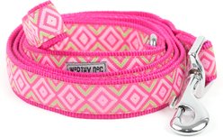 The Worthy Dog Graphic Diamond Dog Leash, Pink, Large: 5-ft long, 1-in wide