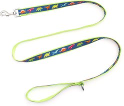The Worthy Dog Dino Dog Leash, Navy, Large: 5-ft long, 1-in wide slide 2 of 4