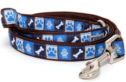 The Worthy Dog A Dog's Life Dog Leash, Blue, Large: 5-ft long, 1-in wide