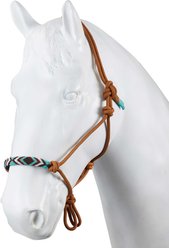 Horze Beaded Rope Horse Halter, Baked Clay, Cob slide 1 of 4
