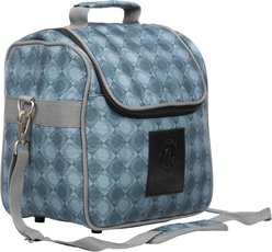 Equinavia Darby Zip Top Grooming Bag, Dark Grey/Light Grey