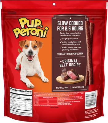 Pup A Roni Rounds PUP-PERONI Original Beef Recipe Dog Treats, 22.5-oz bag - Chewy.com