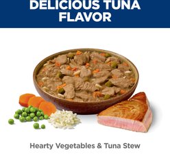 Hill's Science Diet Adult Perfect Weight Management & Joint Support Hearty Vegetables & Tuna Stew Wet Dog Food, 12.5-oz can, 12 count slide 2 of 9