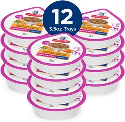 Hill's Science Diet Senior Adult 7+ Small Breed & Mini Breed Savory Chicken & Vegetable Stew Dog Food Trays, 3.5-oz, 12 count slide 2 of 9