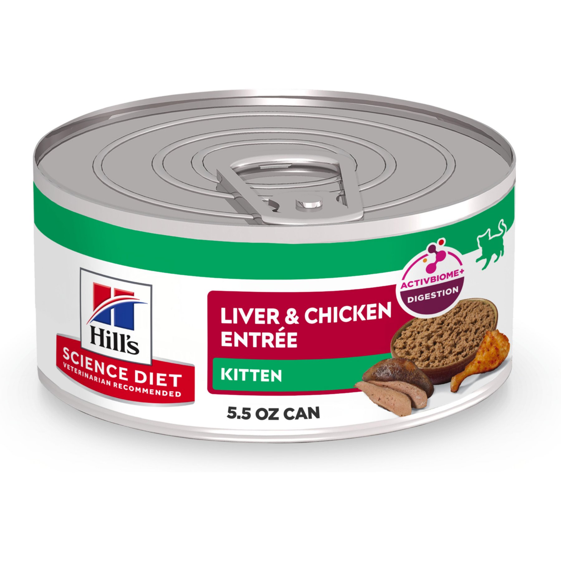 Hill's Science Diet Kitten Liver/Chicken Canned Cat Food, 5.5-oz 24 ct