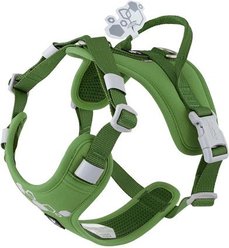 Hurtta Weekend Warrior Harness II Eco Dog Harness, Parsley, 21 to 27-in chest
