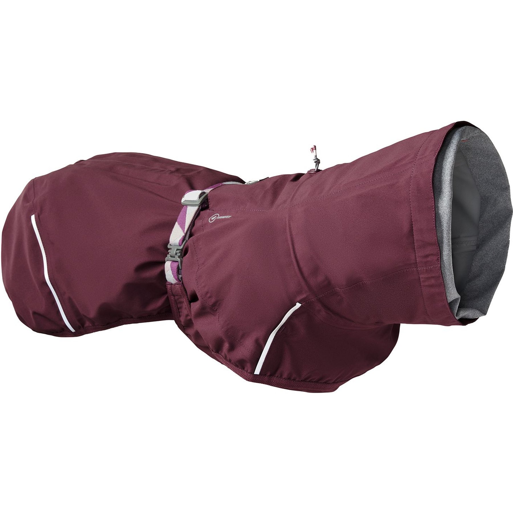 Hurtta Mudventure Coat Dog Raincoat, Eggplant, 24-in