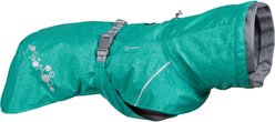 Hurtta Monsoon Coat 2 ECO Dog Raincoat, Peacock, 11-in