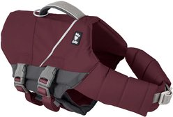 Hurtta Life Savior ECO Reflective Dog Safety Vest, Eggplant, 65-80 lbs