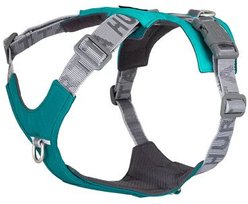 Hurtta Rover Reflective Dog Harness, Peacock, 22 to 28-in chest