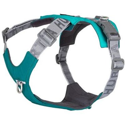 Hurtta Hurtta Rover Reflective Dog Harness, Peacock, 18 to 24-in chest