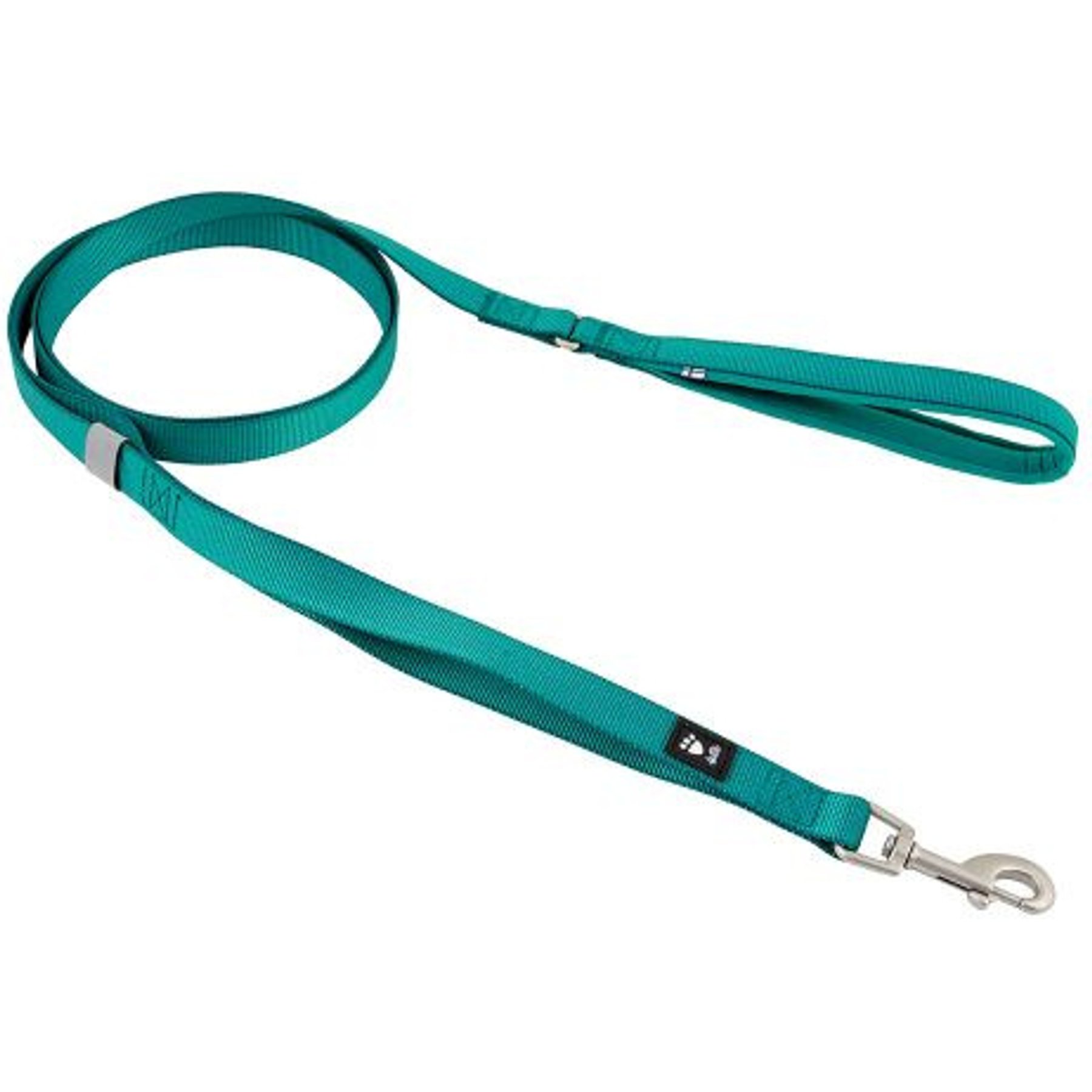 Hurtta Weekend Warrior Standard Dog Leash, 6-ft long, 3/4-in wide, Peacock