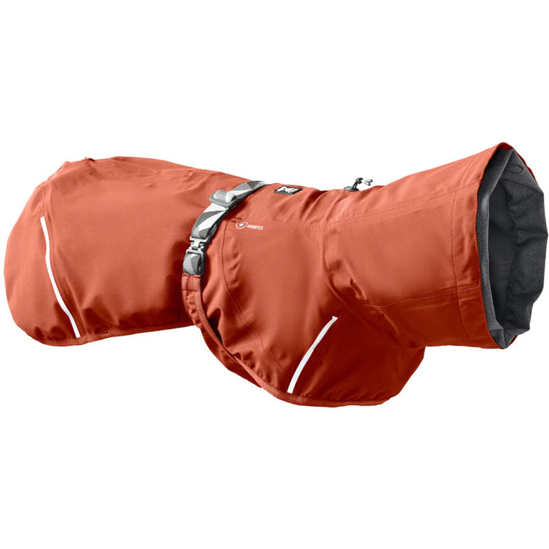 Hurtta Mudventure Coat Dog Raincoat, Cinnamon, 22-in