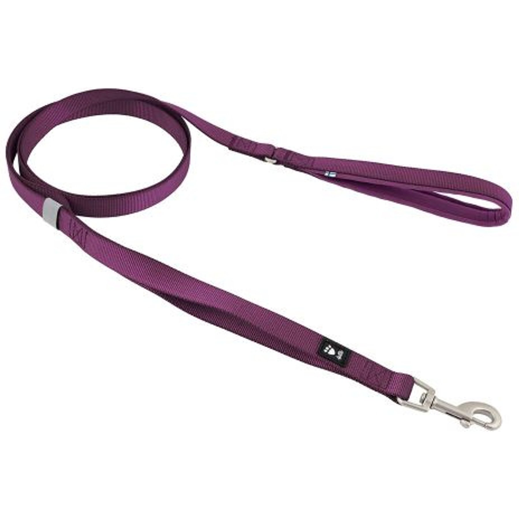 Hurtta Weekend Warrior Standard Dog Leash, 6-ft long, 3/4-in wide, Eggplant