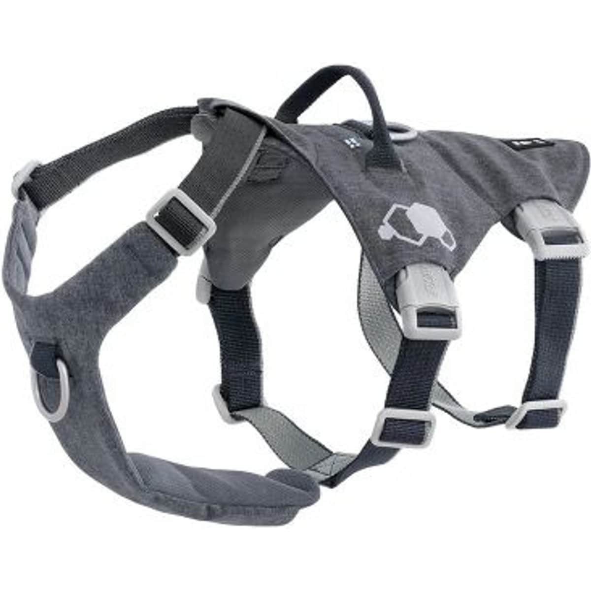 Hurtta Safeguard Dog Harness, Blackberry, 21 to 27-in chest