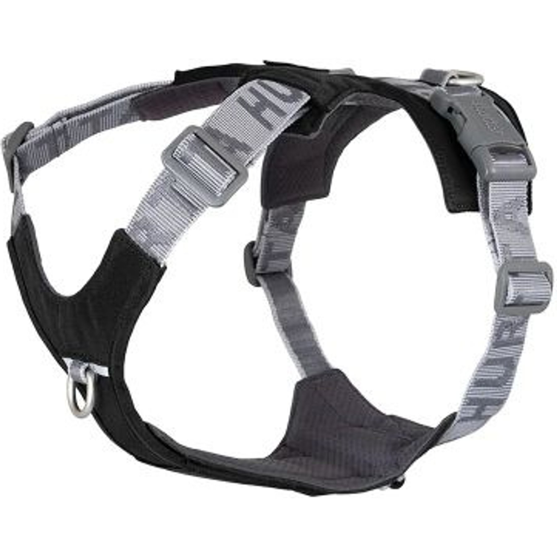 Hurtta Rover Reflective Dog Harness, Raven, 18 to 24-in chest