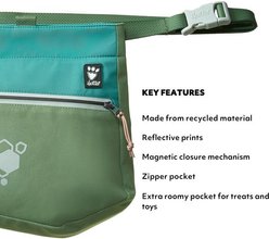 Hurtta Dog Treat Pocket Tote Bag, Peacock slide 2 of 5