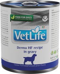 Farmina Vet Life Derma HF Canine Wet Dog Food, 10.58-oz can, case of 6