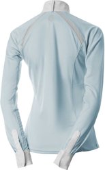 Equinavia Ingrid Women's Long Sleeved Horse Show Riding Shirt, Sweet Blue, X-Large slide 2 of 9
