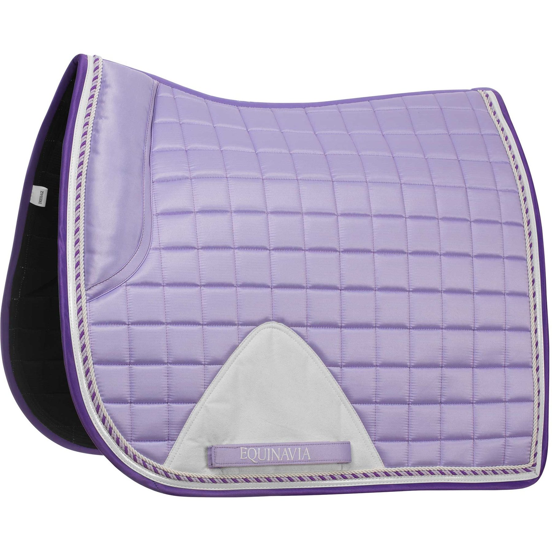 Equinavia Copenhagen Stay Put Dressage Saddle Pad, Lavender, Horse