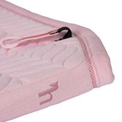 Horze Velvet Wave Dressage Horse Saddle Pad, Horse, Barely Pink slide 2 of 6