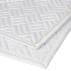 Horze Aachen Dressage Horse Saddle Pad, White, Horse slide 2 of 8