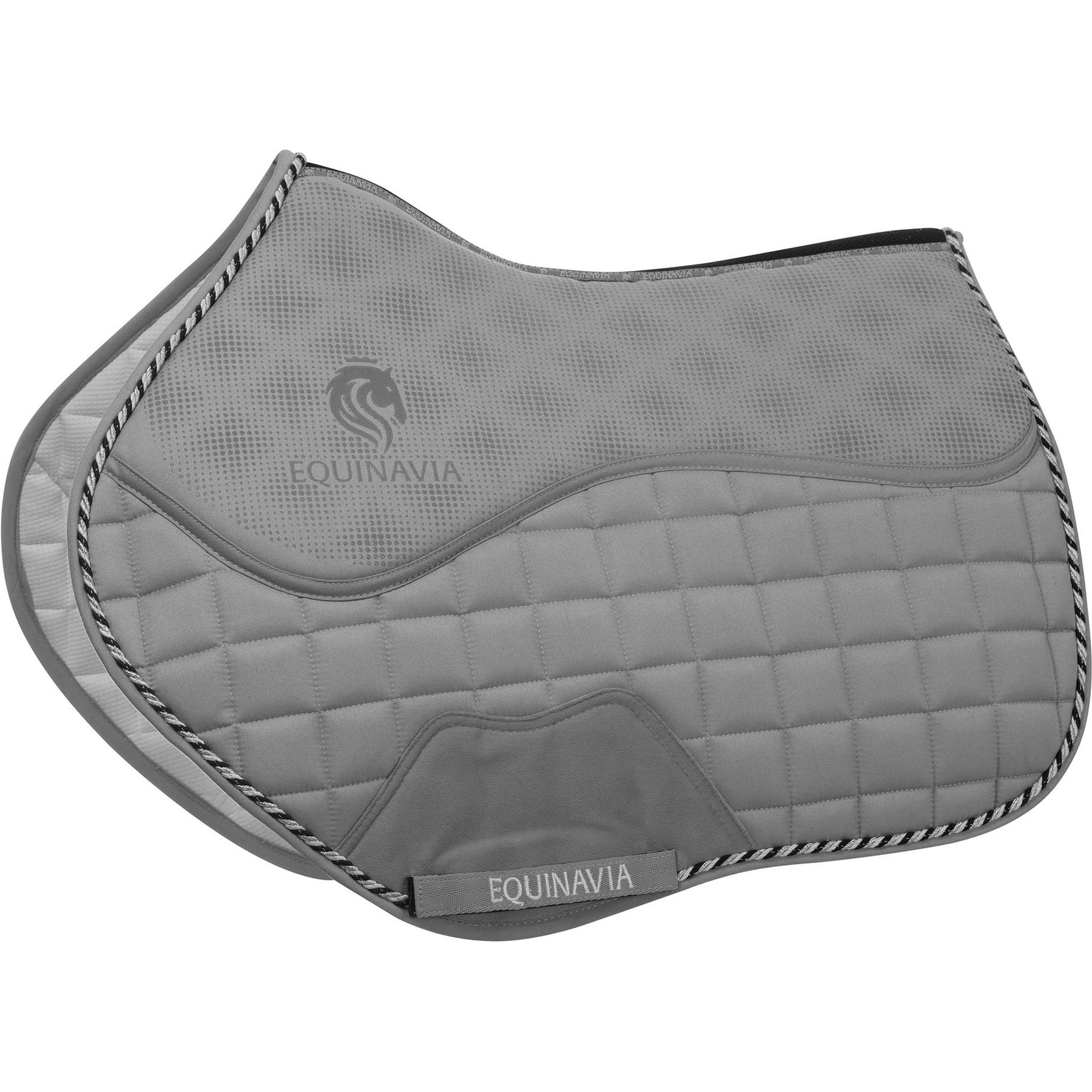 Equinavia Lillehammer Memory Foam All Purpose Horse Saddle Pad, Slate Grey