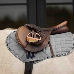 Equinavia Lillehammer Memory Foam All Purpose Horse Saddle Pad, Slate Grey slide 2 of 2