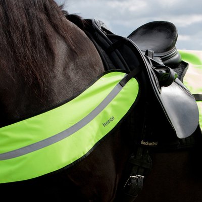 Horze Horze Reflective Horse Harness, Yellow, Horse