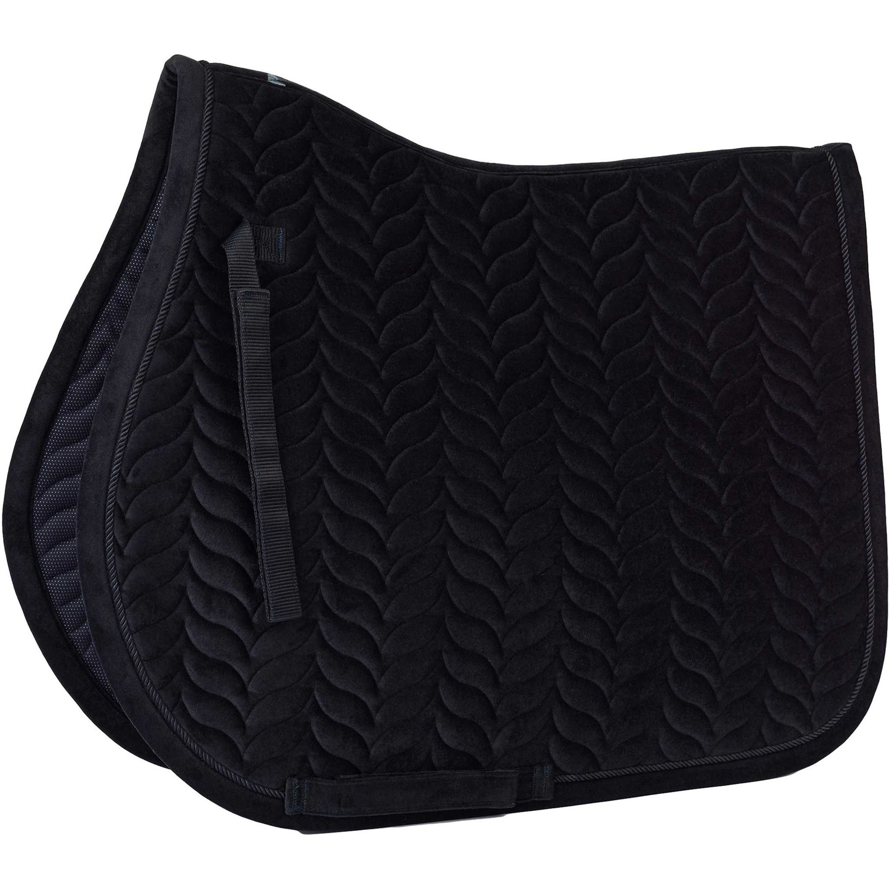 Horze Velvet Wave All Purpose Horse Saddle Pad, Odyssey Navy, Pony