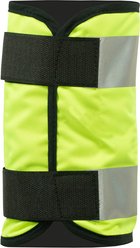 Horze Reflective Horse-Pair Leg Wraps, Yellow