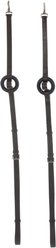 Equinavia Saga Elastic Horse Side Reins, Chocolate Brown