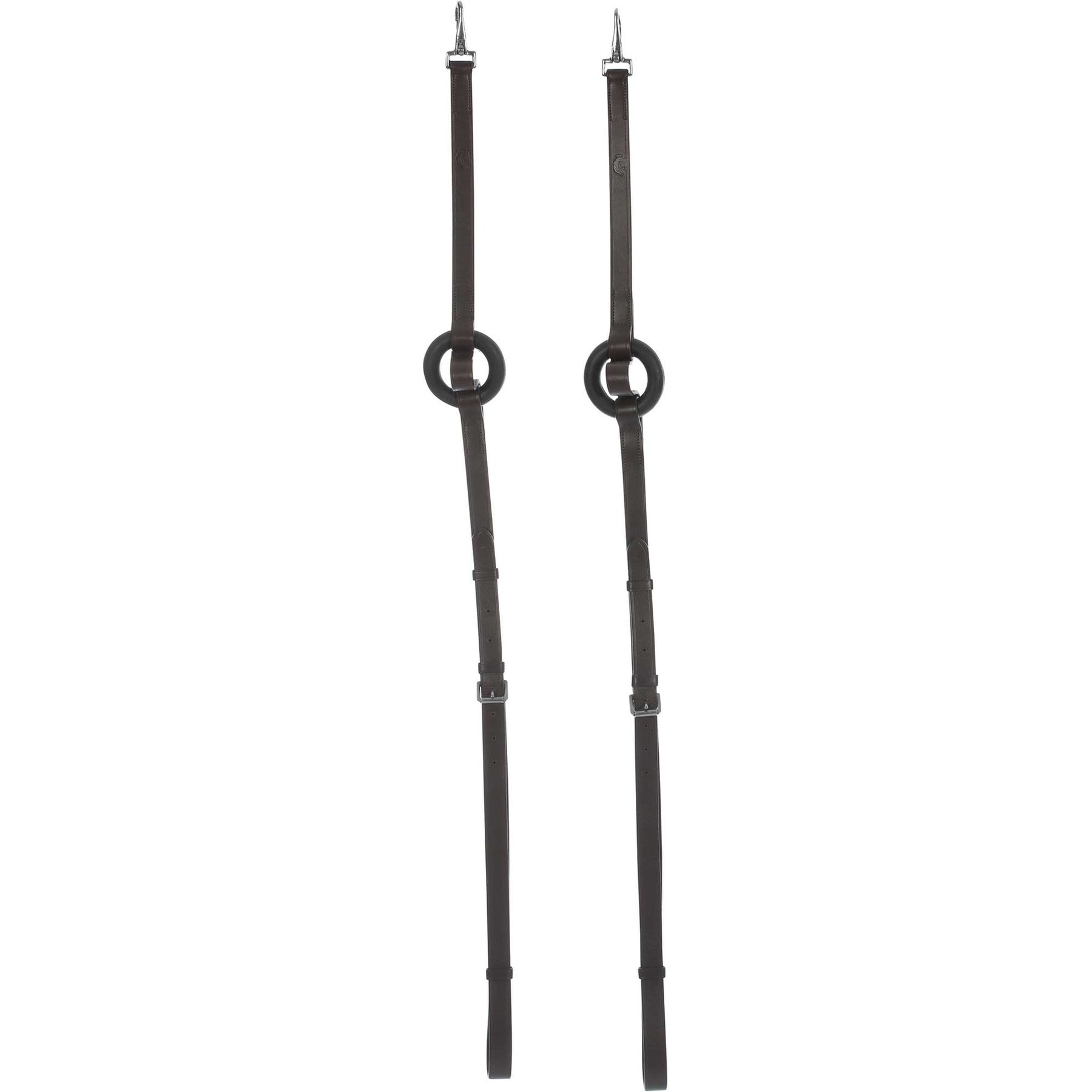 Equinavia Saga Donut Horse Side Reins, Chocolate Brown
