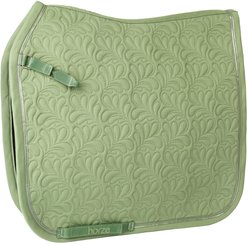 Horze Free Form Dressage Horse Saddle Pad, Celadon Green, Horse