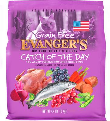 Evanger's Grain-Free Catch of the Day Dry Cat & Kitten Food
